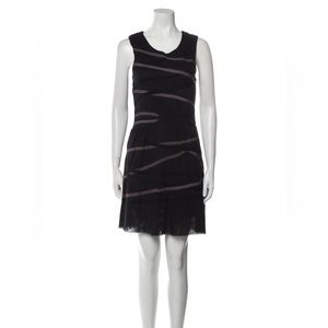 Cynthia Rowley Scoop Neck Mini Dress